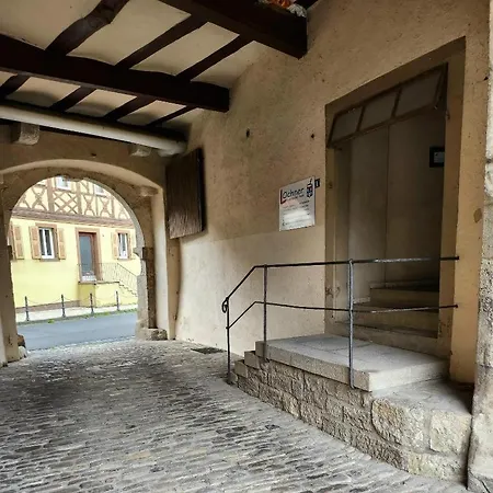 Henneberger Hof Aussicht Apartment Münnerstadt
